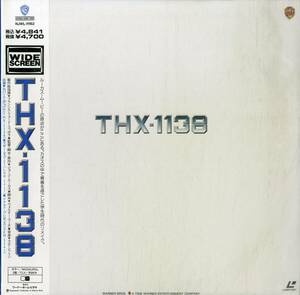 B00181783/【洋画】LD/ロバート・デュバル「THX - 1138 (Widescreen) (1995年・NJWL-11162)」