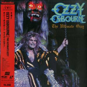 B00182551/【洋楽】LD/オジー・オズボーン (OZZY OSBOURNE)「The Ultimate Ozzy 1986 ライヴ+モア! (1988年・42LP-116・ヘヴィメタル)」の画像1