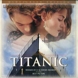 B00182797/【洋画】LD2枚組/レオナルド・ディカプリオ「Titanic (Widescreen Edition)」の画像1