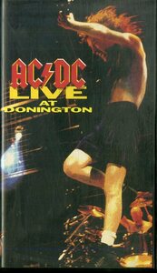 H00021412/【洋楽】VHSビデオ/AC/DC「Live At Donington (1992年・AMVY-8100・ハードロック)」