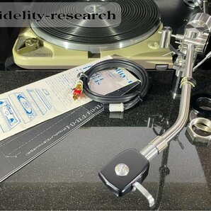 トーンアーム fidelity-research FR-64S 純正シェル/PHONOケーブル付属 リフターオイル補充済み Audio Stationの画像1