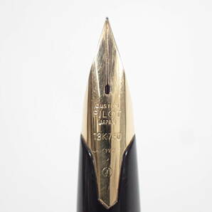 PILOT パイロット Elite エリート 18K 750 万年筆 STERLING SILVER シルバー 筆記用具 文房具の画像5