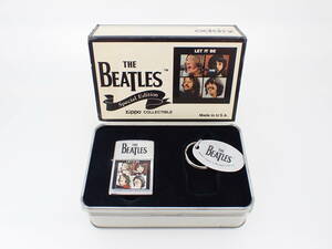 ZIPPO ジッポ THE BEATLES ザ ビートルズ LET IT BE レットイットビー ライター 缶 シルバー 喫煙具 喫煙グッズ