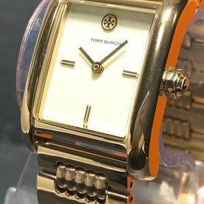 新品 TORY BURCH トリーバーチ 正規品 腕時計 アナログ腕時計 クオーツ レディース 女性 日常生活防水 ステンレス ゴールド プレゼントの画像2