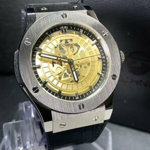 新品 腕時計 正規品 TECHNOS テクノス クオーツ アナログ腕時計 5気圧防水 ウレタンバンド シンプル シルバー 3針 メンズ プレゼントの画像2