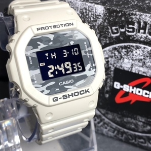新品 CASIO カシオ 正規品 G-SHOCK ジーショック Gショック 腕時計 Dial Camo Utility 多機能腕時計 デジタル カモフラージュ スクエアの画像2