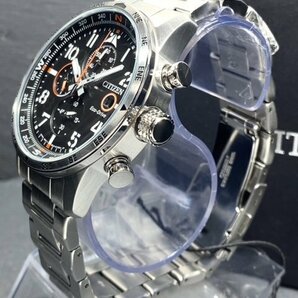 新品 腕時計 正規品 シチズン CITIZEN Eco-Drive エコドライブ クロノグラフ アナログ腕時計 10気圧防水 カレンダー メンズ プレゼントの画像4