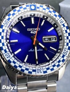2024年新作 国内正規品 新品 腕時計 SEIKO セイコー 5 スポーツ SEIKO5 SKY SPORTS 自動巻き メカニカル カレンダー 防水 ブルー SBSA243