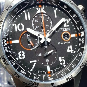 新品 腕時計 正規品 シチズン CITIZEN Eco-Drive エコドライブ クロノグラフ アナログ腕時計 10気圧防水 カレンダー メンズ プレゼントの画像1