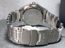新品 TECHNOS テクノス 腕時計 正規品 アナログ腕時計 クオーツ カレンダー 10気圧防水 ステンレス シンプル シルバー メンズ プレゼント_画像8