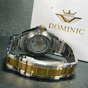 新品 正規品 ドミニク DOMINIC シーマリーナ 自動巻き 腕時計 オートマティック ステンレス ゴールド カレンダー リミテッドエディションの画像7
