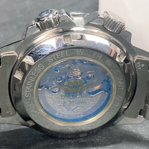新品 正規品 ドミニク DOMINIC 自動巻き 腕時計 オートマティック カレンダー 防水 ステンレス アースギミック からくり時計 メンズ 宇宙の画像9