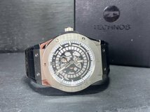新品 腕時計 正規品 TECHNOS テクノス クオーツ アナログ腕時計 5気圧防水 ウレタンバンド シンプル シルバー ブラック メンズ プレゼント_画像7