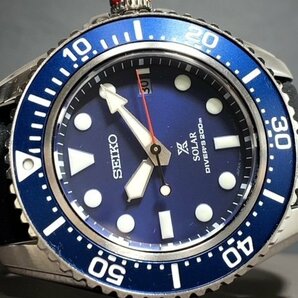 国内正規品 新品 腕時計 SEIKO セイコー PROSPEX プロスペックス ソーラー ダイバースキューバ ラバーベルト カレンダー メンズ SBDJ055の画像5