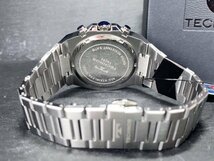 新品 テクノス TECHNOS 正規品 腕時計 アナログ腕時計 クオーツ ステンレス クロノグラフ 5気圧防水 多機能 シルバー メンズ プレゼント_画像8