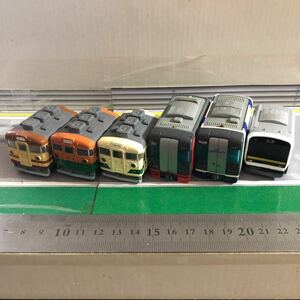 絶版チョロＱ　電車　6台セット