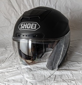 ショウエイ　SHOEI　J-FORCE4　サイズXL　61cm　製造日2020/09/10　本体〇　内装×　シールド△　ジェットヘルメット　中古　管理№ 6981