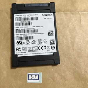 SSD #315#SanDisk SD8TB8U-256G-1016 256.0GB