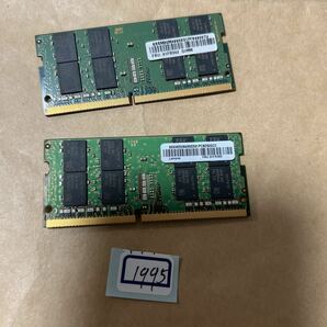 32GB #1995# SAMSUNG 16GB 2Rx8 PC4-2400T SE1-11の画像3