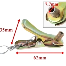 英式バルブクリップ・トンボ口・自転車 空気入れ 空気入れの先・自転車ポンプ ①_画像6