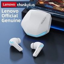 ★高音質 Lenovo / Thinkplus（Gm2 Pro）Bluetooth5.3 ワイヤレスイヤホン・低遅延 / HD通話・ゲーミングイヤホン 白_画像1