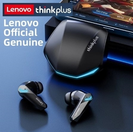 ★高音質 Lenovo / Thinkplus（Gm2 Pro）Bluetooth5.3 ワイヤレスイヤホン・低遅延 / HD通話・ゲーミングイヤホン 黒