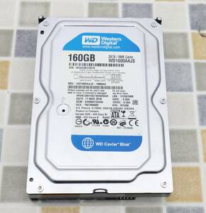 ∨ 160GB｜SATA HDD 3.5インチ 内蔵型 ハードディスク｜Western Digital Maxtor WD1600AAJS-22PSA0 ｜ ■N8406