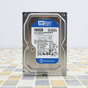 ∨PCパーツ 160GB｜SATA HDD 3.5インチ 内蔵型 ハードディスク｜Western Digital Maxtor WD1600AAJS ｜ フォーマット済み ■O7023