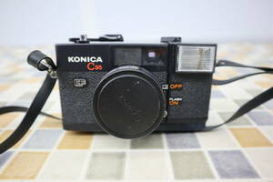 ∨光学機器 ｜38mm F2.8 フィルムカメラ｜KONICA コニカ C-35 アンティーク レトロ｜コンパクトカメラ ジャンク JUNK■N5878