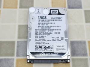 ∠ 320GB｜SATA 2.5インチ 内蔵型 ハードディスク｜Western Digital WD3200BEKT WD3200BEKX HDD｜ ■O2530