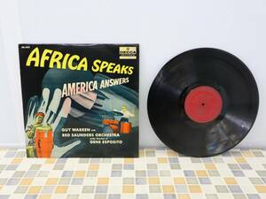 ● LP レコード｜AFRICA SPEAKS AMERICA ANSWERS｜テイチク JDL-6021 ｜アフリカ スピークス アメリカ アンサーズ 希少 レア ■O6912