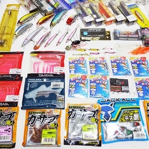 大量 ルアー セット 釣具 まとめて 常吉 ダイワ コアマン エコギア ジャッカル ジグヘッド 根魚 シーバス チニング アジング ライトゲームの画像2