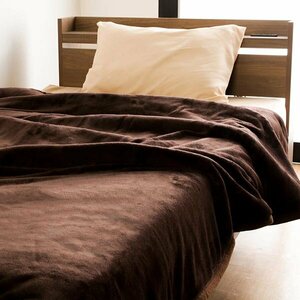 Одеяло 2 одеяла Double D Double D 180 × 200 см. Фланелевая ткань мягко статичная антистатическая затопленная легкая одеяла коричневые