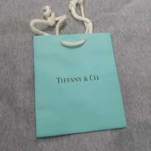 ティファニー Tiffany & Co. ショップ袋 USED ショッパー 小袋 手提げ袋 紙袋