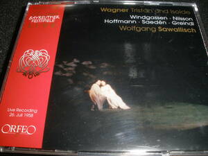 初出 新品 サヴァリッシュ ワーグナー トリスタンとイゾルデ ニルソン ヴィントガッセン バイロイト 1958 Wagner Tristan Sawallisch ORFEO
