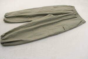 4-682 new goods general merchandise shop commodity waist rubber cargo pants khaki M regular price Y17,800