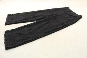 4-1411 new goods waist rubber total lacework pants M size 