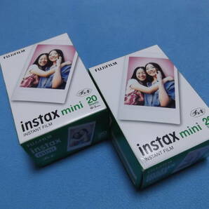 チェキ用フィルム instax mini（2パック品）x 2個セットの画像1