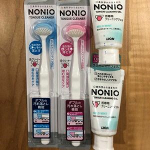 NONIO クリーニングジェル 舌クリーナー ブラシ セット クリーナー 計4点