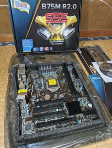 ASRock B75M R2.0 LGA1155 中古