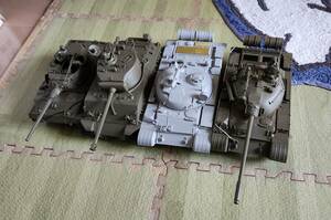 TAMIYA 1/35 M18 M4A3E8 T55 トランペッター IT1 完成品 ジャンク