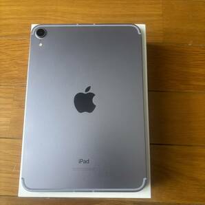 美品 Apple iPad mini 第6世代 256GB セルラーモデル パープル 本体の画像2