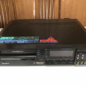 ビデオデッキ SONYベータマックスSL-HF701Dの画像1