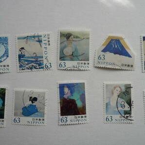 ２０２０年 美術の世界シリーズ第１集６３円切手使用済１０種セットの画像1
