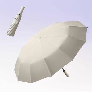 【ラベンダー】12本骨 折りたたみ傘 ワンタッチ 自動開閉 UVカット 晴雨兼用の画像2