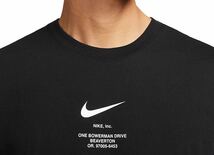 【新品 正規品】ナイキ NIKE SWOOSH Tシャツ 半袖 2XL カットソー 黒 ブラック ビックスウッシュ 送料全国一律230円_画像2