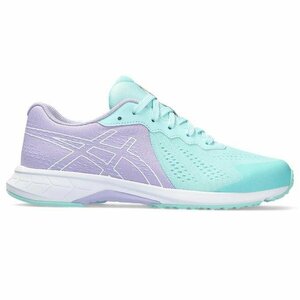 セール 23.0cm asics ヒモ式 アシックス レーザービーム RI 1154A171 402 サックス 子供 キッズ 女の子 スニーカー 通学 上履き