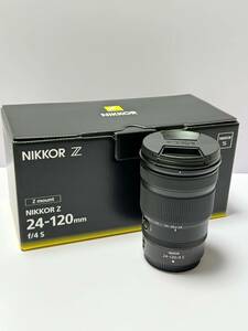  new goods unused * Nikon standard zoom lens NIKKOR Z 24-120mm f/4 S Z mount full size correspondence S line NZ24-120 Nikon breaking the seal only 