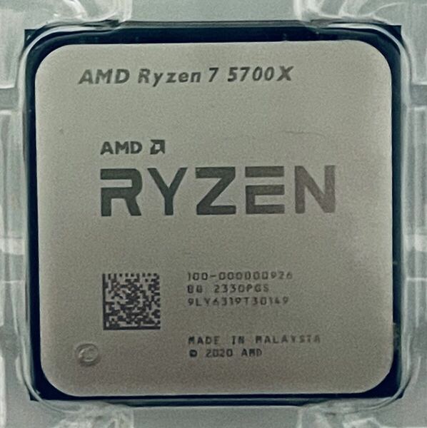 【新品バルク品】AMD Ryzen 7 5700x AM4 8C/16T