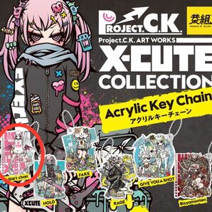 PROJECT. C.K. ART WORKS X-CUTE COLLECTION アクリルキーチェーン T-Shirt chan